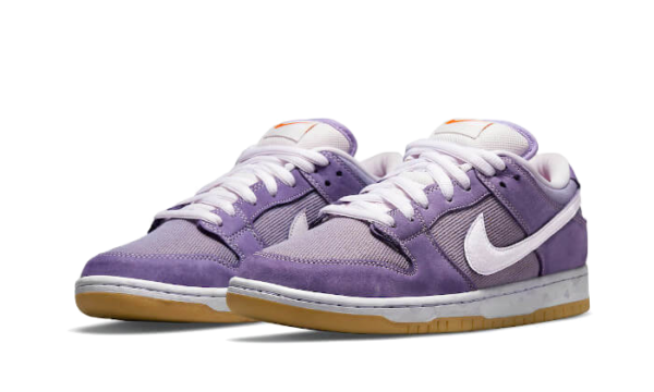 Nike SB Dunk Low Pro ISO Orange Label Unbleached Pack Lilac - DA9658-500 - 2