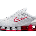 Nike Shox TL Platinum Tint Gym Red - FZ4344-001 - 1