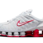 Nike Shox TL Platinum Tint Gym Red - FZ4344-001 - 1