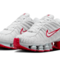 Nike Shox TL Platinum Tint Gym Red - FZ4344-001 - 2