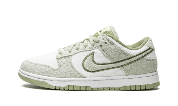 Nike Dunk Low SE Fleece Green - DQ7579-300 - 1