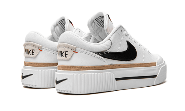 Nike Court Legacy Lift White Black - DM7590-100 - 3