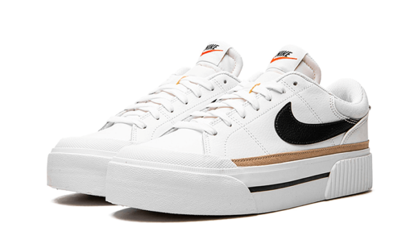 Nike Court Legacy Lift White Black - DM7590-100 - 2