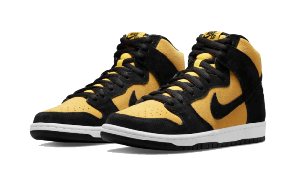 Nike SB Dunk High Pro Maize and Black - DB1640-001 - 2