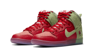 Nike SB Dunk High Pro QS Strawberry Cough - CW7093-600 - 2