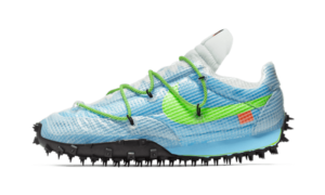 Nike Waffle Racer Off-White Vivid Sky - CD8180-400 - 1