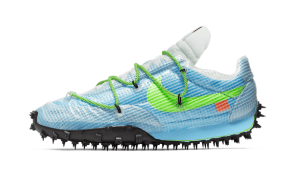 Nike Waffle Racer Off-White Vivid Sky - CD8180-400 - 1
