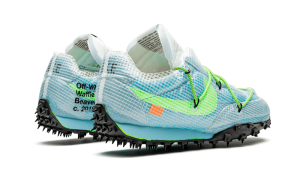Nike Waffle Racer Off-White Vivid Sky - CD8180-400 - 3