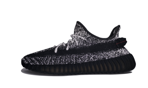 Adidas Yeezy Boost 350 V2 Static Black (Reflective) - FU9007 - 2