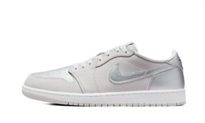 Air Jordan 1 Low OG Metallic Silver - CZ0790-002 / CZ0858-002 - 1