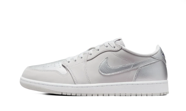 Air Jordan 1 Low OG Metallic Silver - CZ0790-002 / CZ0858-002 - 1
