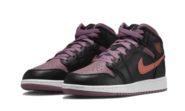 Air Jordan 1 Mid Black Sky J Mauve - FB9909-008 - 2