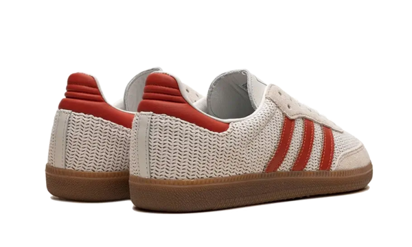 Adidas Samba OG Crystal White Preloved Red  - IG1380 - 3