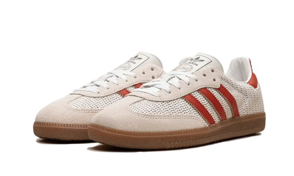 Adidas Samba OG Crystal White Preloved Red  - IG1380 - 2