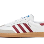 Adidas Samba OG White Burgundy Gum - IF3813 - 1