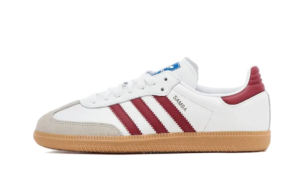 Adidas Samba OG White Burgundy Gum - IF3813 - 1