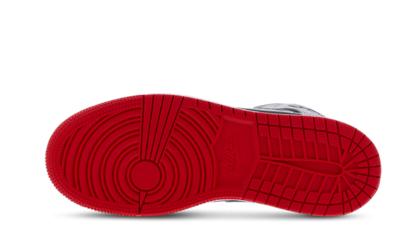 Air Jordan 1 Mid Cement Grey Red - DQ8423-006 - 3