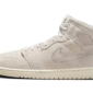 Air Jordan 1 Mid Craft Suede Ivory - FQ3224-100 / FN7449-100 - 1