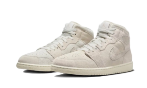 Air Jordan 1 Mid Craft Suede Ivory - FQ3224-100 / FN7449-100 - 2
