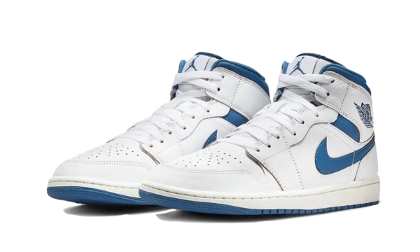 Air Jordan 1 Mid Industrial Blue - FN5215-141 / FN7432-141 - 2