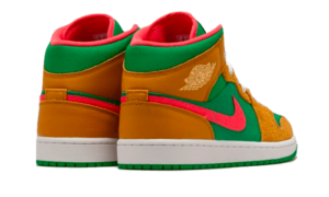 Air Jordan 1 Mid Wheat Watermelon - DX4332-700 - 3