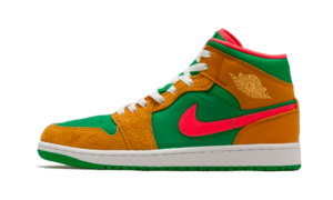 Air Jordan 1 Mid Wheat Watermelon – DX4332-700 – 1