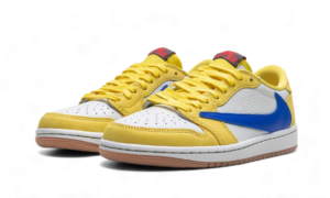 Air Jordan 1 Retro Low OG SP Travis Scott Canary - DZ4137-700 - 2