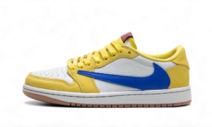 Air Jordan 1 Retro Low OG SP Travis Scott Canary - DZ4137-700 - 1