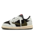 Air Jordan 1 Retro Low OG SP Travis Scott Olive Bébé (TD) - DZ5908-106 - 1