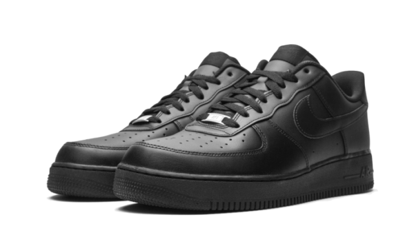 Nike Air Force 1 Low '07 Triple Black - 315115-038 / 315122-001 / 315122-001/CW2288-001 - 2