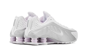 Nike Shox R4 Silver Purple - HF5076-100 - 3