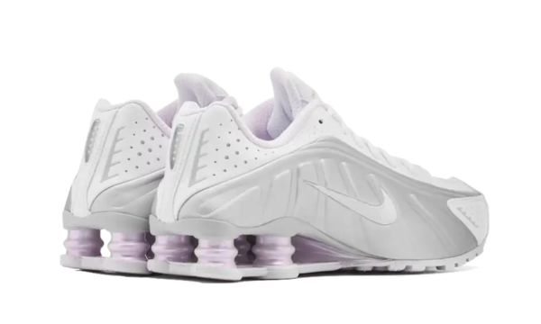 Nike Shox R4 Silver Purple - HF5076-100 - 3