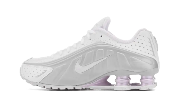 Nike Shox R4 Silver Purple - HF5076-100 - 1