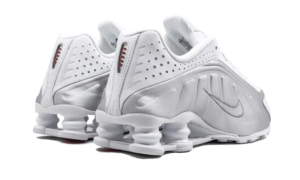 Nike Shox R4 White Metallic Silver - AR3565-101 - 3