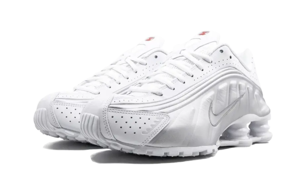 Nike Shox R4 White Metallic Silver - AR3565-101 - 2