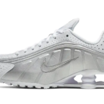 Nike Shox R4 White Metallic Silver - AR3565-101 - 1