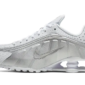 Nike Shox R4 White Metallic Silver - AR3565-101 - 1