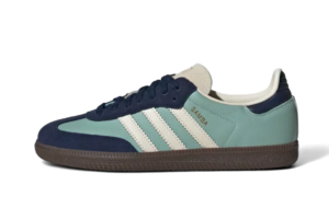 Adidas Samba OG Hazy Green Night Indigo - JI4208 - 1