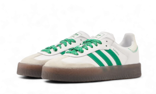 Adidas Sambae Cloud White Green - IE9105 - 2